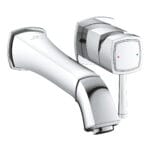 Grohe Grandera İki Delikli Lavabo Bataryası L-Boyut, Krom