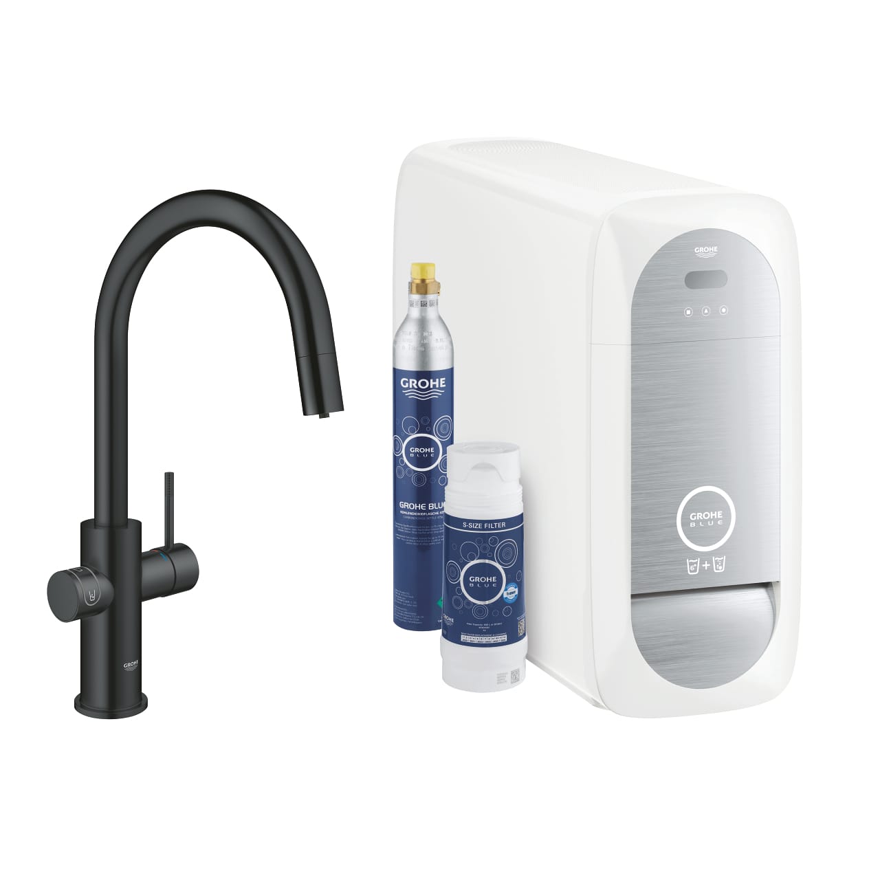 grohe-grohe-blue-home-c-spout-starter-kit-with-pull-out-spout-kadife-siyahi.jpg Grohe Grohe Blue Home C-Spout Starter Kit With Pull-Out Spout, Kadife Siyahı - Görsel 1