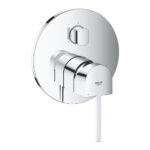Grohe Grohe Plus Tek Kumandalı 3 Yönlü Banyo Bataryası, Krom