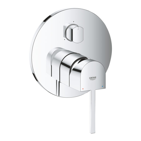 Grohe Grohe Plus Tek Kumandalı 3 Yönlü Banyo Bataryası, Krom