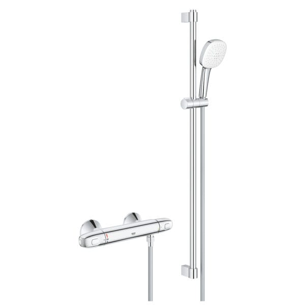 Grohe Grohtherm 1000 Termostatik Duş Bataryası, Krom