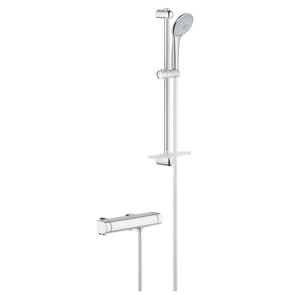 Grohe Grohtherm 2000 Termostatik Duş Bataryası / Duş Seti Dahil, Krom