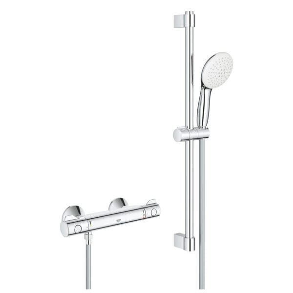 Grohe Grohtherm 800 Termostatik Duş Bataryası, Krom