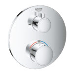 Grohe Grohtherm Çift Yönlü Ankastre Termostatik Banyo Bataryası, Krom