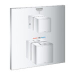 Grohe Grohtherm Cube Ankastre Termostatik Banyo Bataryası, Krom