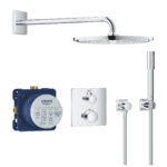Grohe Grohtherm Rainshower Cosmopolitan 310 Duş Seti, Krom