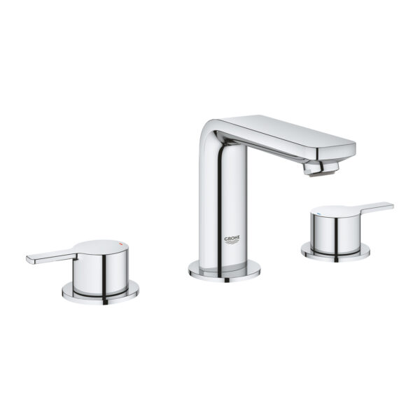 Grohe Lineare 3 Delikli Lavabo Bataryası 1/2″ M-Boyut, Krom