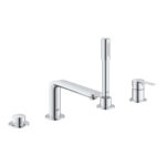 Grohe Lineare Dört Delikli Küvet Bataryası, Krom