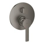 Grohe Lineare Tek Kumandalı 3 Yönlü Banyo Bataryası, Brushed Hard Graphite