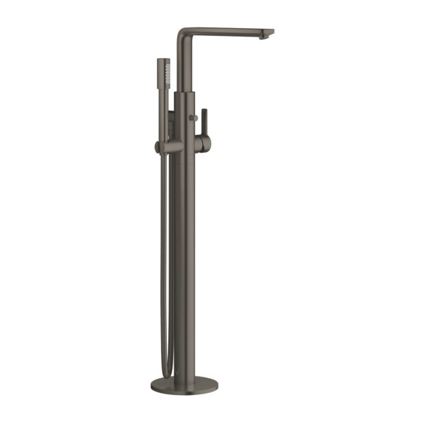 Grohe Lineare Yerden Küvet Bataryası, Brushed Hard Graphite
