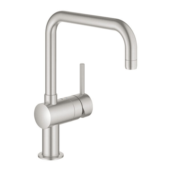 Grohe Minta Tek Kumandalı Eviye Bataryası, Paslanmaz Çelik