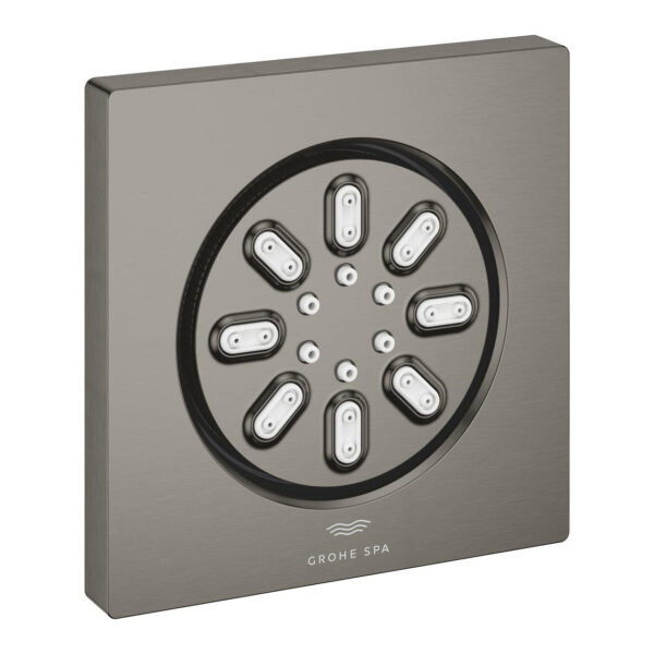 Grohe Rainshower Aqua Body Spray Cube 2 Spray, Brushed Hard Graphite