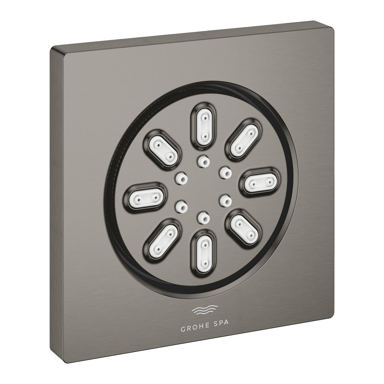 grohe-rainshower-aqua-body-spray-cube-2-spray-brushed-hard-graphite.jpg Grohe Rainshower Aqua Body Spray Cube 2 Spray, Brushed Hard Graphite - Görsel 1