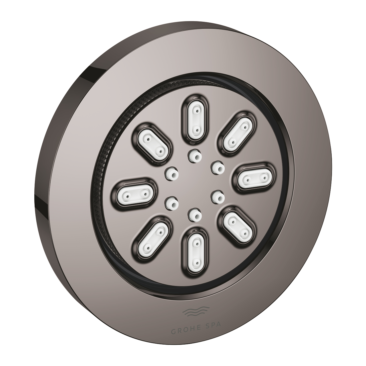 grohe-rainshower-aqua-body-spray-round-2-spray-hard-graphite.jpg Grohe Rainshower Aqua Body Spray Round 2 Spray, Hard Graphite - Görsel 1