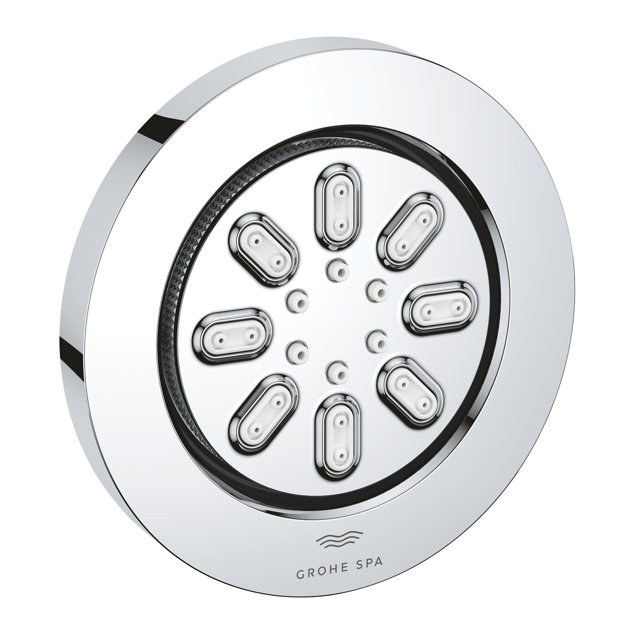 grohe-rainshower-aqua-body-spray-round-2-spray-krom.jpg Grohe Rainshower Aqua Body Spray Round 2 Spray, Krom - Görsel 1