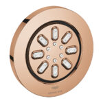 Grohe Rainshower Aqua Body Spray Round 2 Spray, Warm Sunset