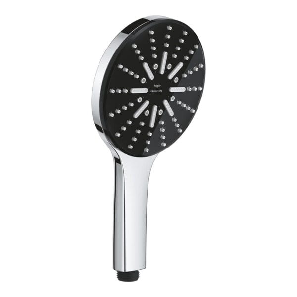 Grohe Rainshower Aqua El Duşu 3 Akışlı, Siyah/Krom