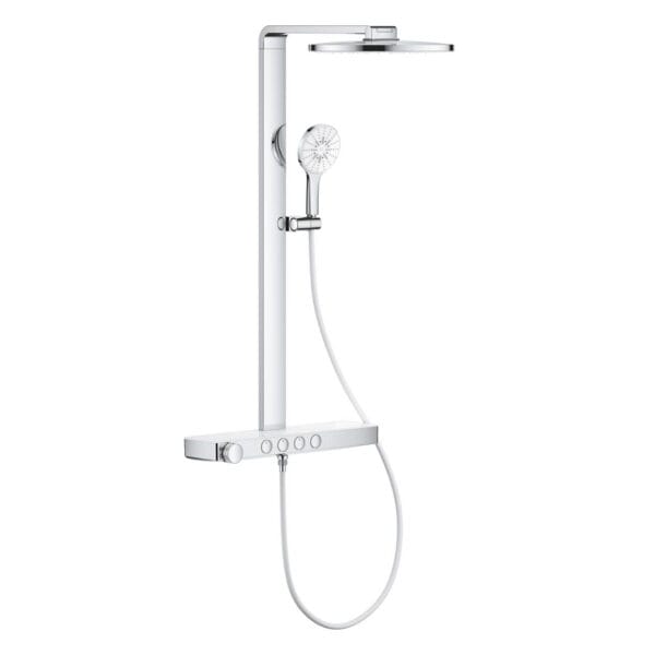 Grohe Rainshower Aqua Pure Duvara Monte Termostatik Bataryalı Duş Sistemi, Krom