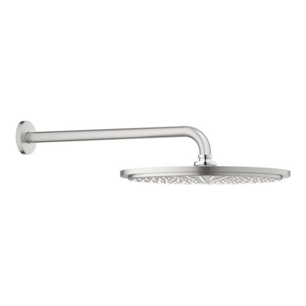 Grohe Rainshower Cosmopolitan 310 Tepe Duşu Seti 380 mm, Tek Akışlı, Paslanmaz Çelik