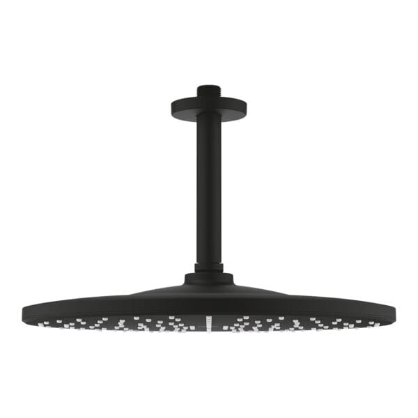 Grohe Rainshower Mono 310 Tepe Duşu Seti 142 mm, Tek Akışlı, Phantom Black