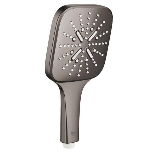 Grohe Rainshower SmartActive 130 Cube El Duşu 3 Akışlı, Hard Graphite
