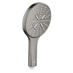 Grohe Rainshower SmartActive 130 El Duşu 3 Akışlı, Brushed Hard Graphite