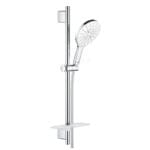 Grohe Rainshower SmartActive 150 Sürgülü Duş Seti 3 Akışlı, Ay Beyazı