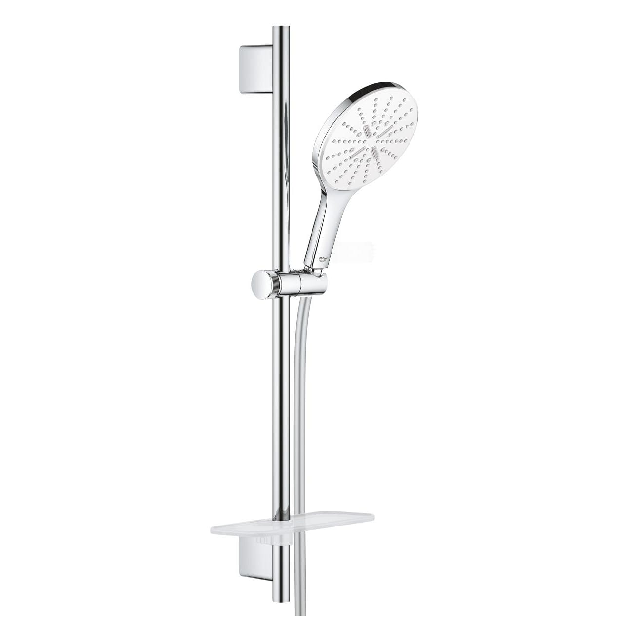 grohe-rainshower-smartactive-150-surgulu-dus-seti-3-akisli-ay-beyazi.jpg Grohe Rainshower SmartActive 150 Sürgülü Duş Seti 3 Akışlı, Ay Beyazı - Görsel 1