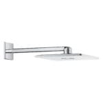 Grohe Rainshower SmartActive 310 Cube Tepe Duşu Seti 430 mm, 2 Akışlı, Ay Beyazı