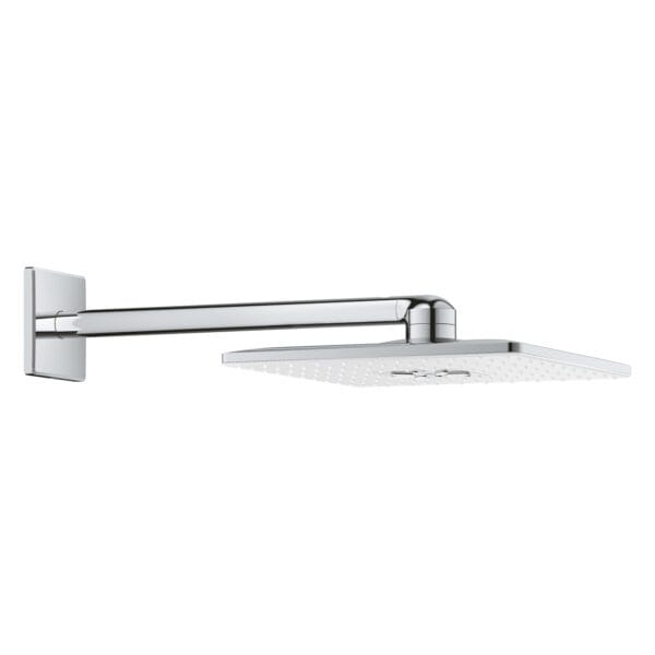 Grohe Rainshower SmartActive 310 Cube Tepe Duşu Seti 430 mm, 2 Akışlı, Ay Beyazı