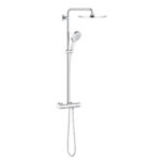 Grohe Rainshower SmartActive 310 Duvara Monte Termostatik Bataryalı Duş Sistemi, Krom