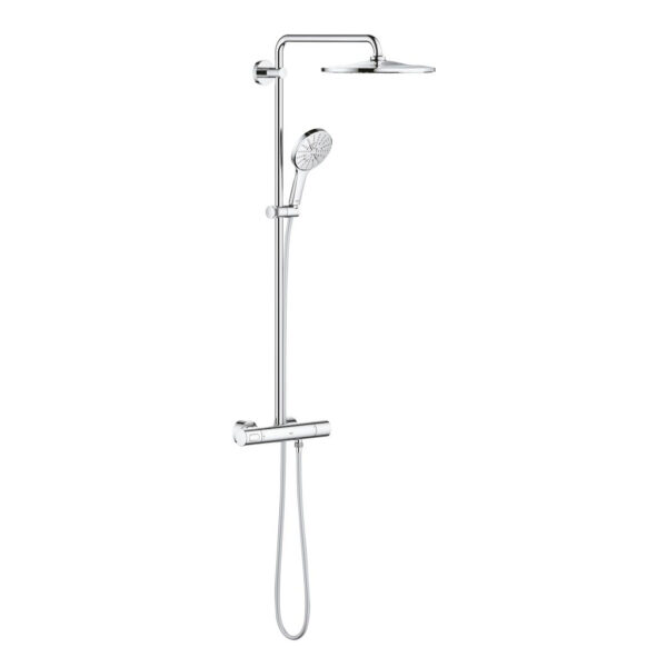 Grohe Rainshower SmartActive 310 Duvara Monte Termostatik Bataryalı Duş Sistemi, Krom