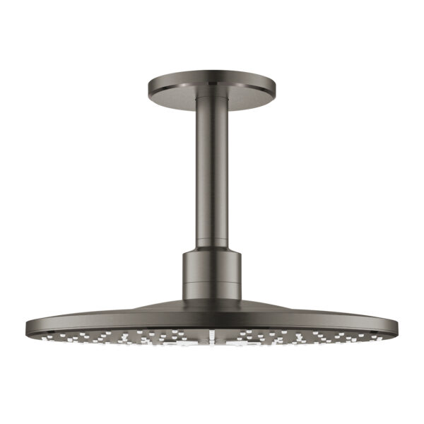Grohe Rainshower SmartActive 310 Tepe Duşu Seti 142 mm, 2 Akışlı, Brushed Hard Graphite