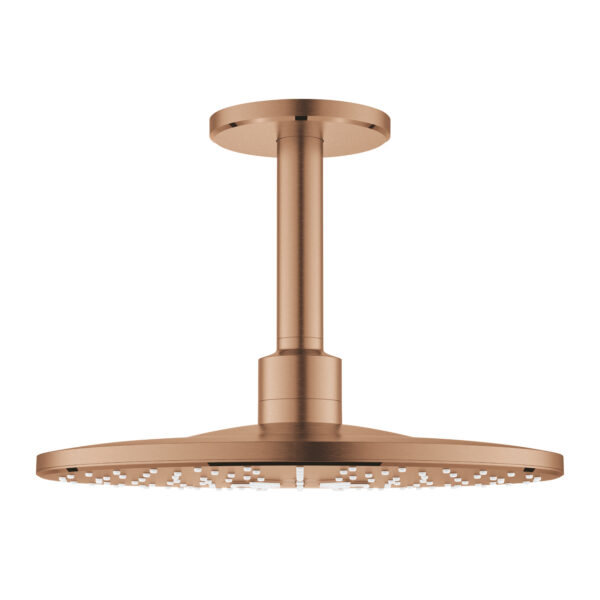 Grohe Rainshower SmartActive 310 Tepe Duşu Seti 142 mm, 2 Akışlı, Brushed Warm Sunset