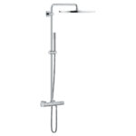 Grohe Rainshower System 400 Duvara Monte Termostatik Bataryalı Duş Sistemi, Krom