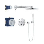 Grohe SmartControl Duş Seti, Krom