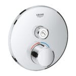 Grohe SmartControl Tek Valfli Akış Kontrollü Ankastre Duş Bataryası, Krom