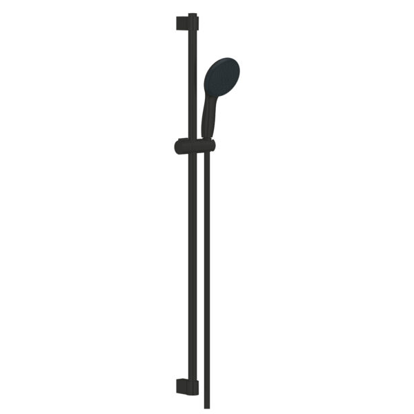 Grohe Tempesta 110 Shower Rail Set 2 Sprays (Rain, Jet), Mat Siyah