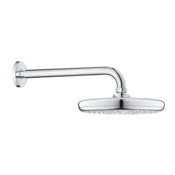 Grohe Tempesta 210 Tek Akışlı Tepe Duşu Seti 286 mm, Krom