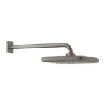 Grohe Tempesta 250 Cube Tepe Duşu Seti 380 mm, Tek Akışlı, Brushed Hard Graphite