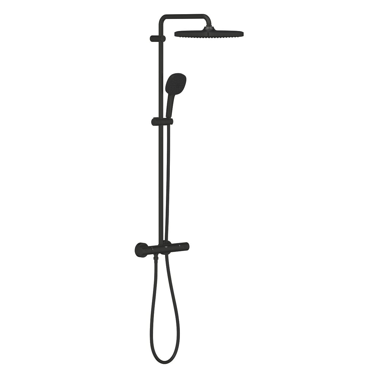 grohe-tempesta-system-250-cube-duvara-monte-termostatik-bataryali-dus-sistemi-mat-siyah.jpg Grohe Tempesta System 250 Cube Duvara Monte Termostatik Bataryalı Duş Sistemi, Mat Siyah - Görsel 1