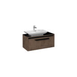 Isvea Bella Lavabo Ünitesi, 90 cm, Retro Bronz, Beyaz Lavabolu