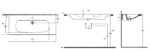 Isvea Infinity Flat Lavabo, 121 cm - Görsel 2