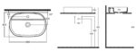Isvea Sintesi Tezgah Üstü Lavabo, 60 cm - Görsel 2