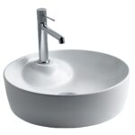 Lena E-4043 Tezgah Üstü Porselen Lavabo
