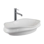 Lena E-W3000 Tezgah Üstü Lavabo Parlak Beyaz