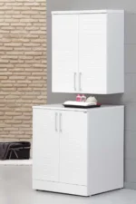 Orka Perge Çamaşır Makinesi Dolabı, 70 cm, Beyaz