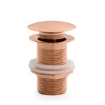 Orka Pirinç Bas-Aç Üst Sifon (Taşmasız), Rose Gold (PVD)