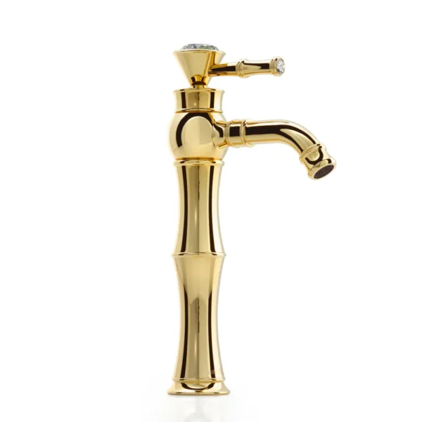 Orka Topkapı Yüksek Lavabo Bataryası, Altın (PVD)