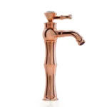 Orka Topkapı Yüksek Lavabo Bataryası, Rose (PVD)